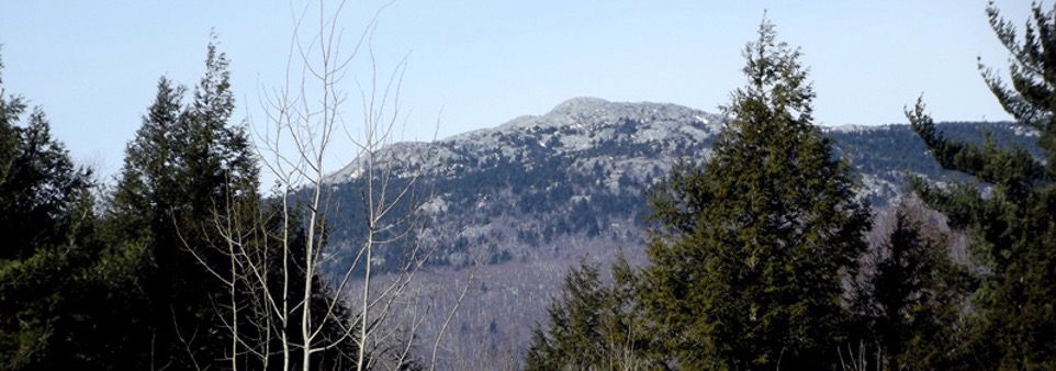 Monadnock State Park In the winter time