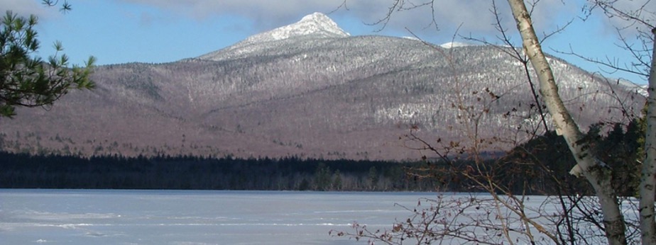 Image of Mount Chocorua with a snow cap