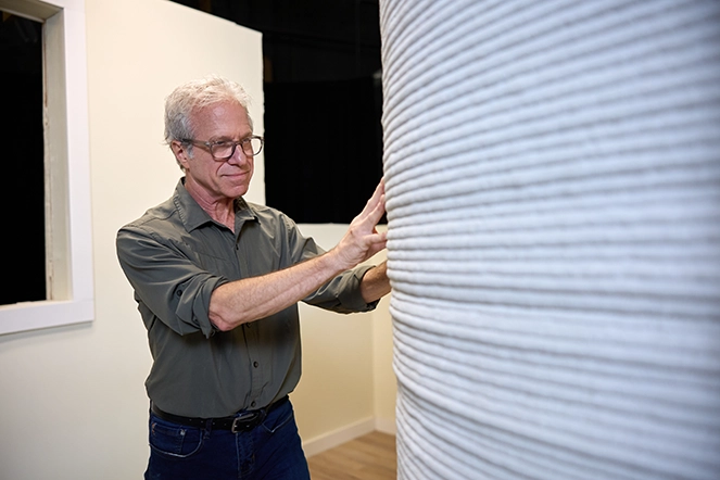 A man working on a machine