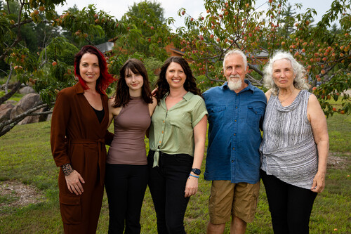 The women of Badger Company posing for a picture
