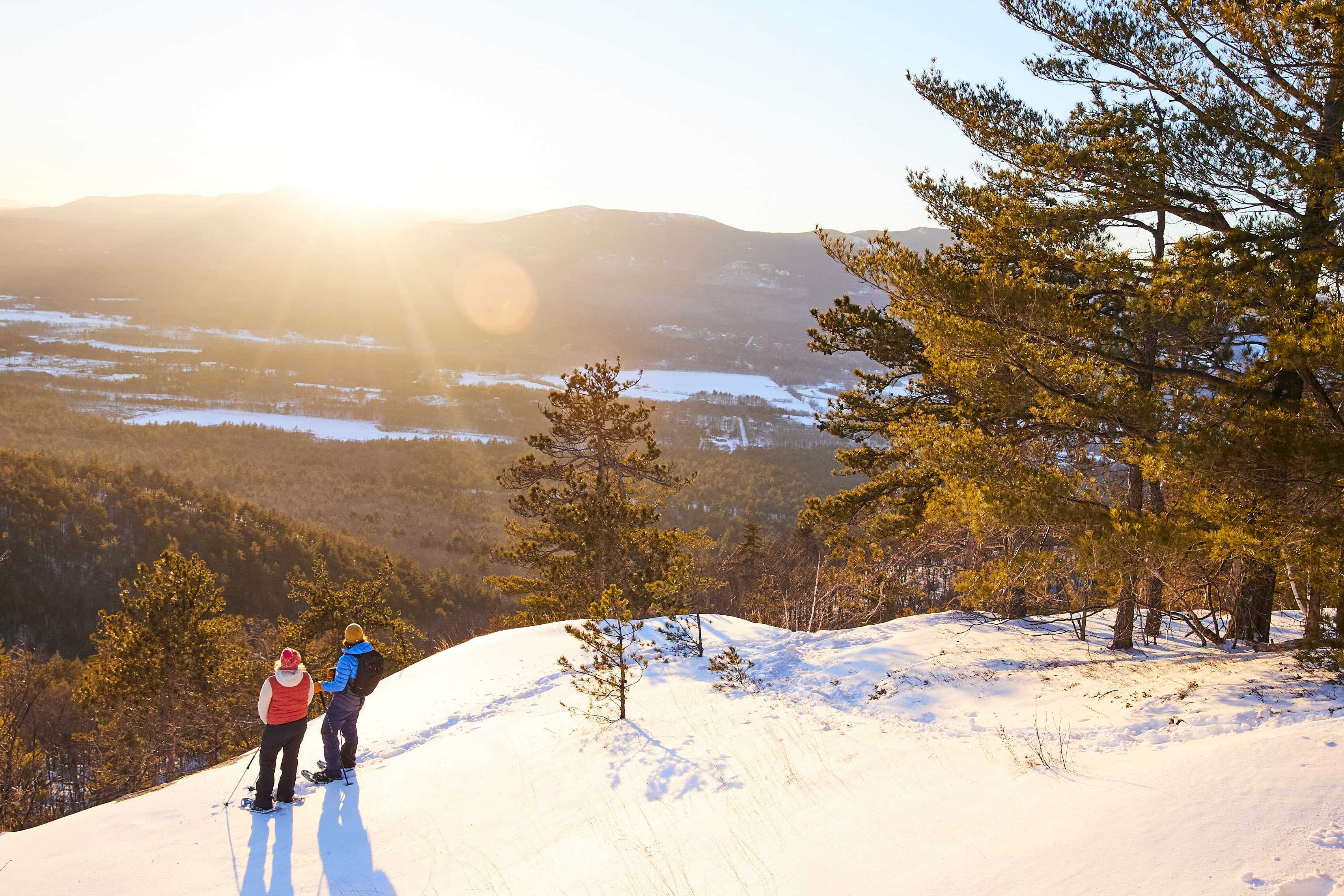 hikers on mountain top
