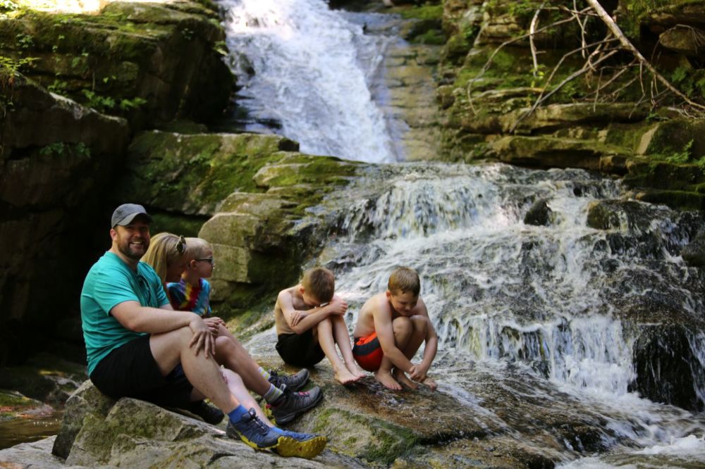 Hike to nearby swimming holes & waterfalls!