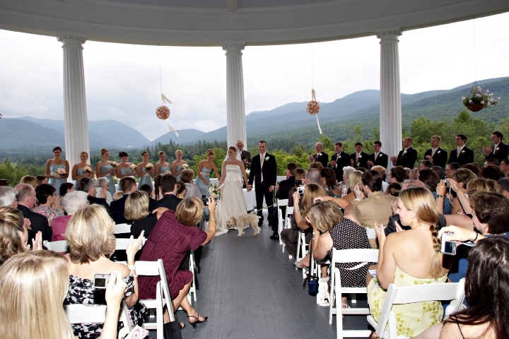 The South Veranda offers a covered outdoor venue with fabulous mountain views