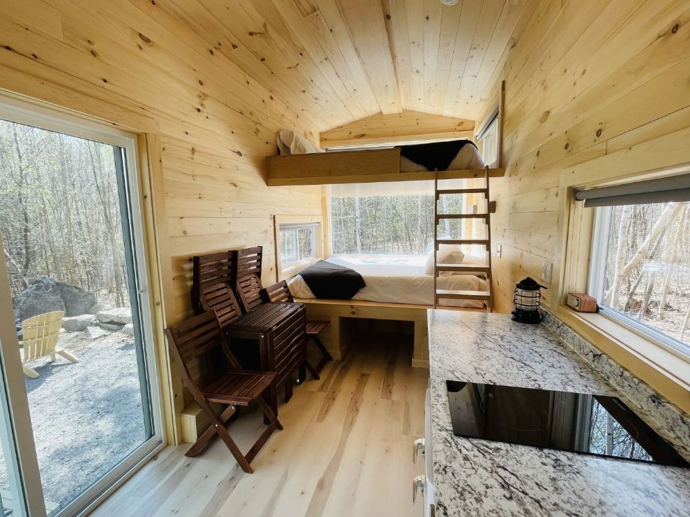 Double bed cabin perfect for family or friends!