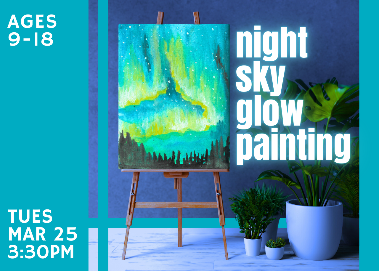 Featured image for Teen Craft: Night Sky Glow Painting