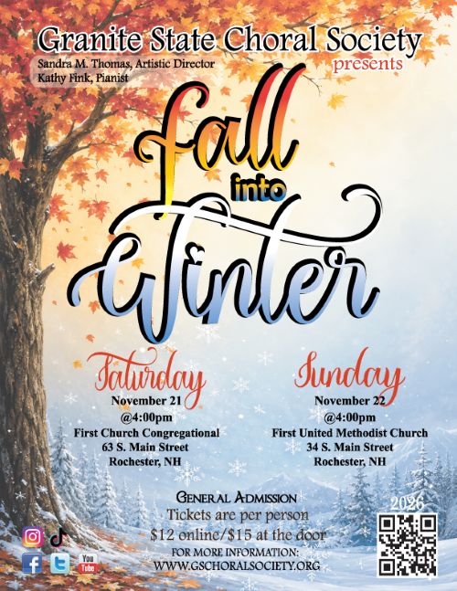 Featured image for Granite State Choral Society 