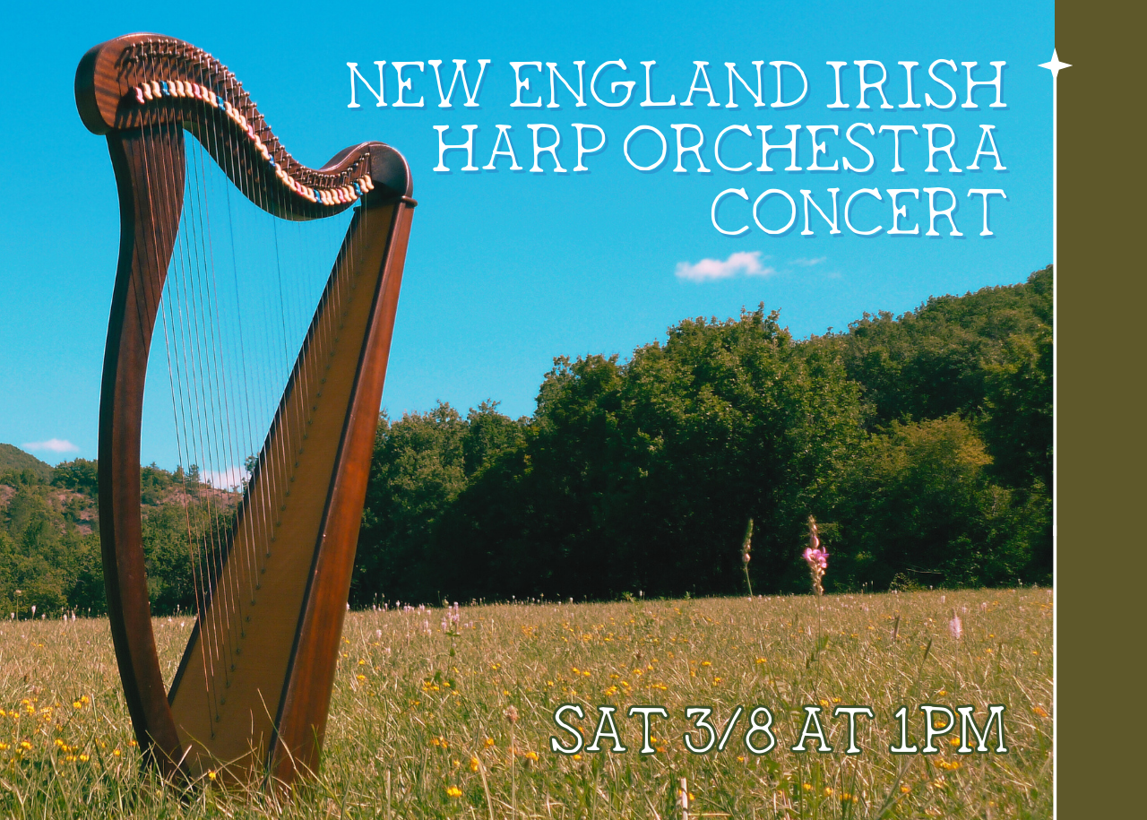 Featured image for New England Irish Harp Orchestra Concert