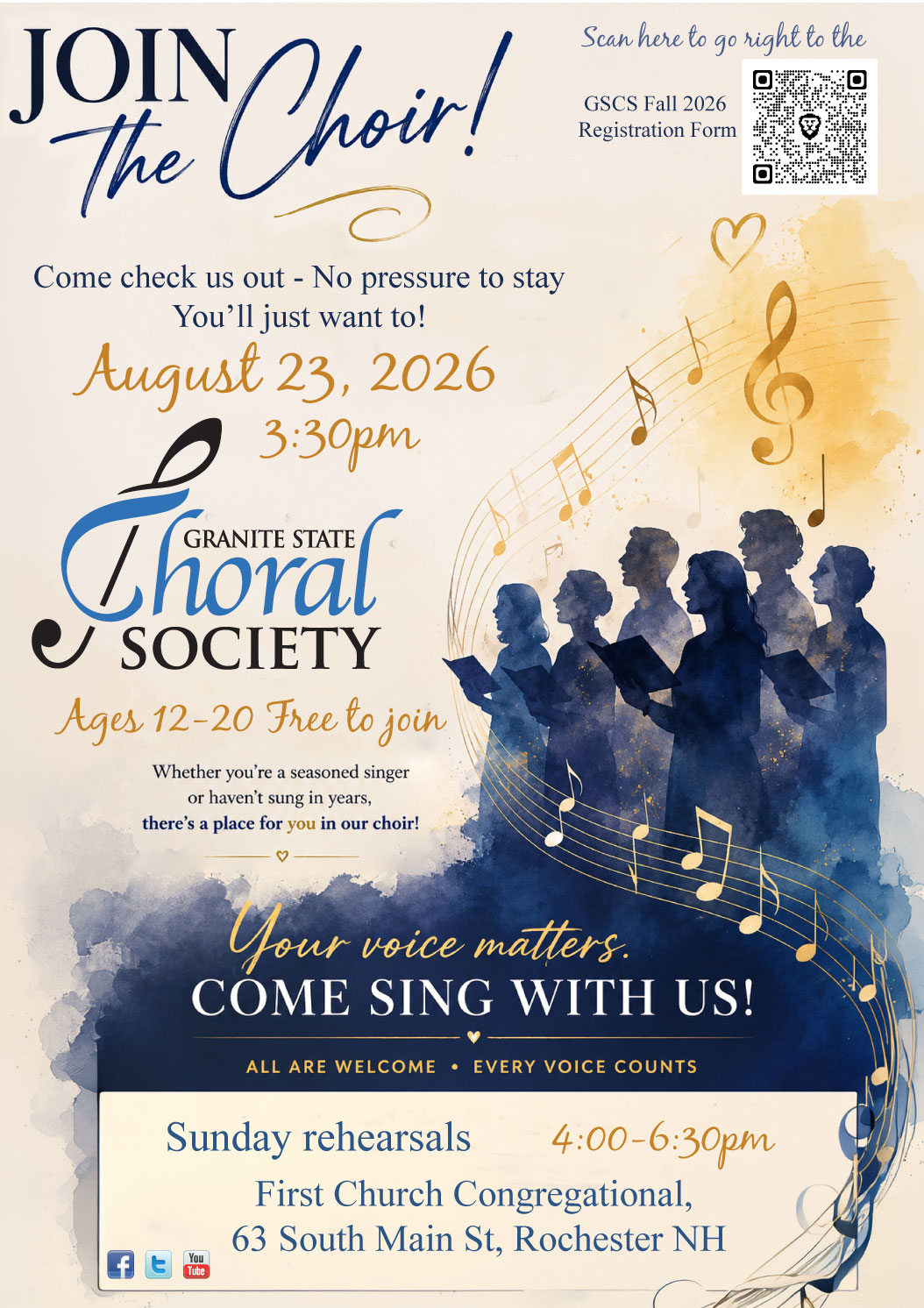 Featured image for Granite State Choral Society 