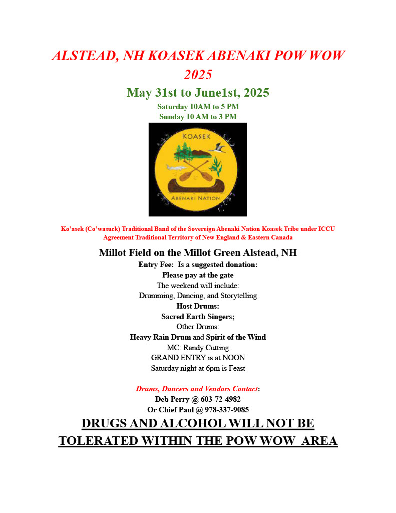 Featured image for Alstead NH Pow Wow  2025