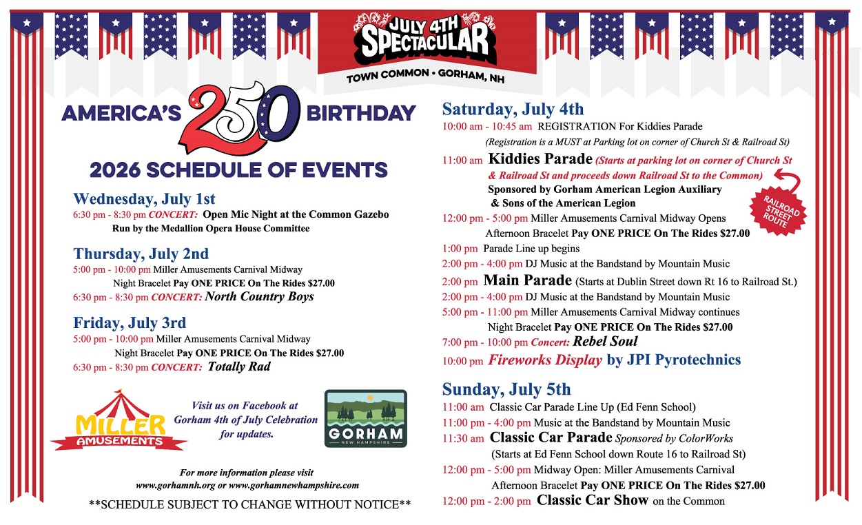 Featured image for Gorham 4th of July Celebration