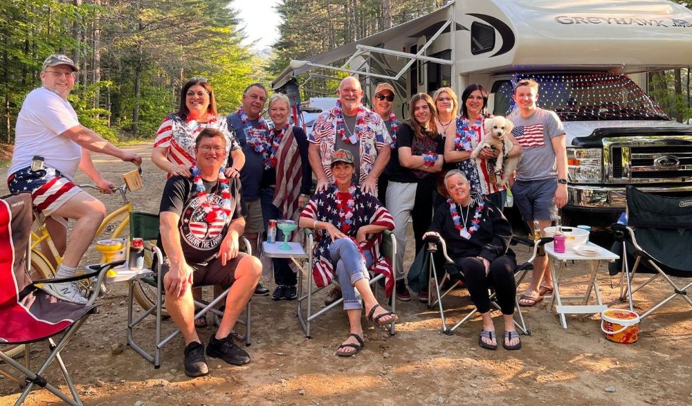 Families love to celebrate holidays and special events at the Gunstock Campground.