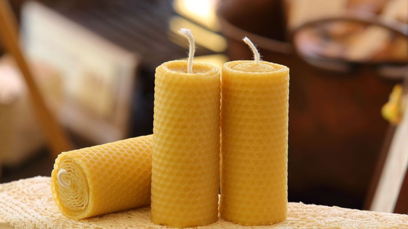 Featured image for Beeswax Candle Making