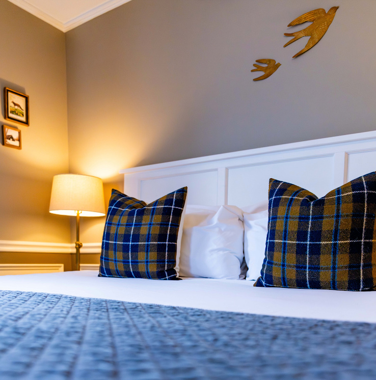 A Guest Room at New London Inn