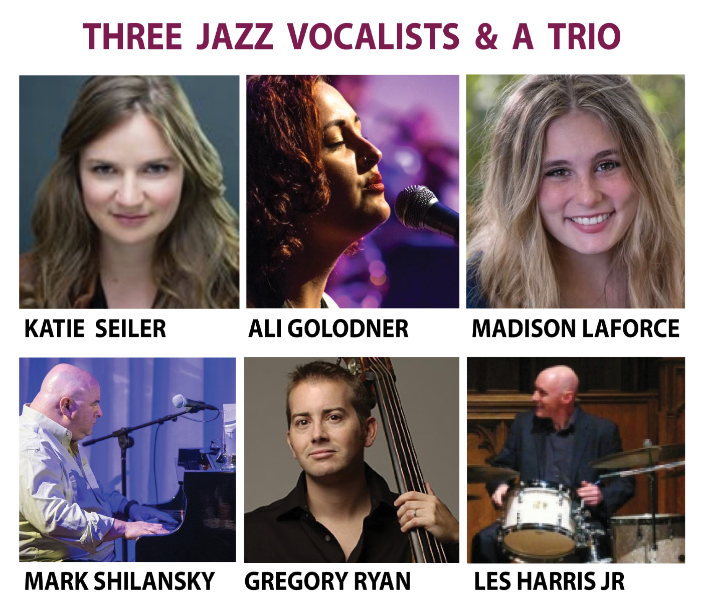 Featured image for THREE JAZZ VOCALISTS AND AN ACCLAIMED TRIO
