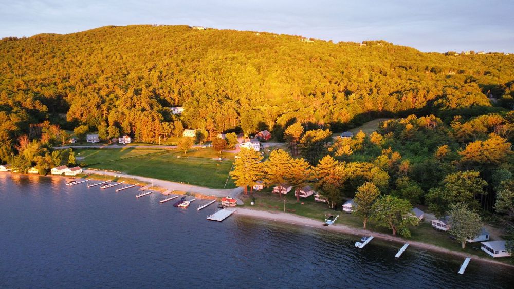 Drone View of Property