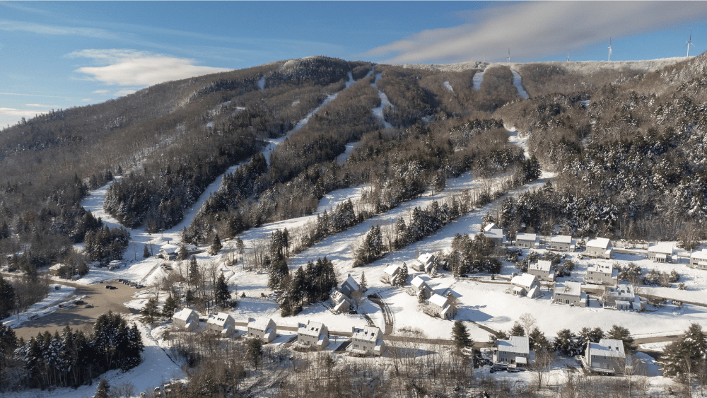 Aerial View of Tenney Mountain