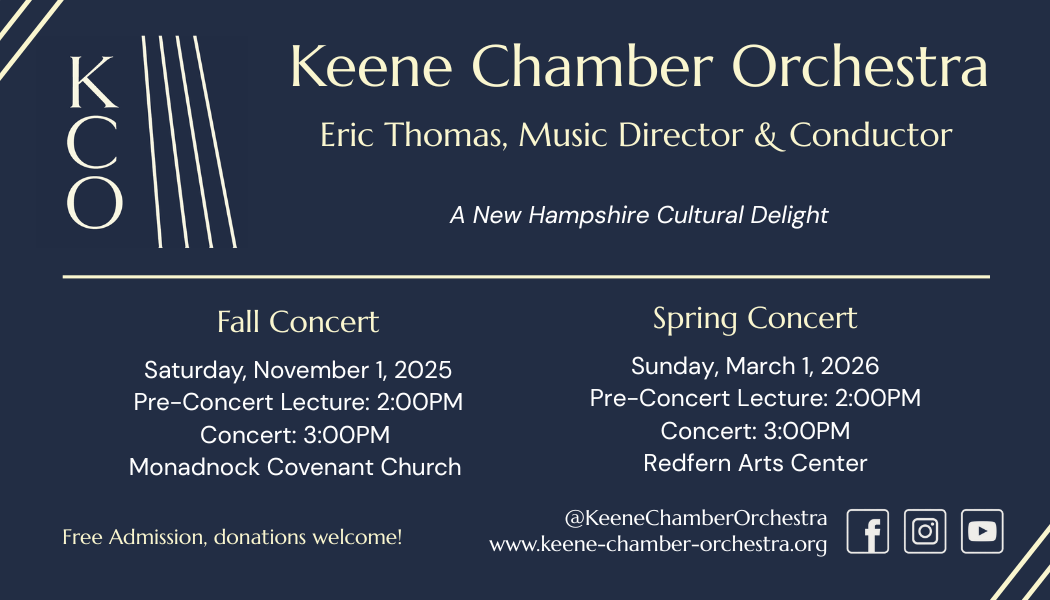 Featured image for Keene Chamber Orchestra, Inc. 