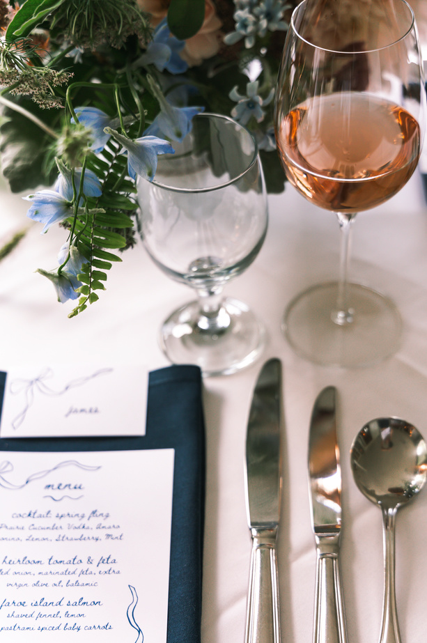 Wedding Setting at New London Inn The Ivy Event Space
