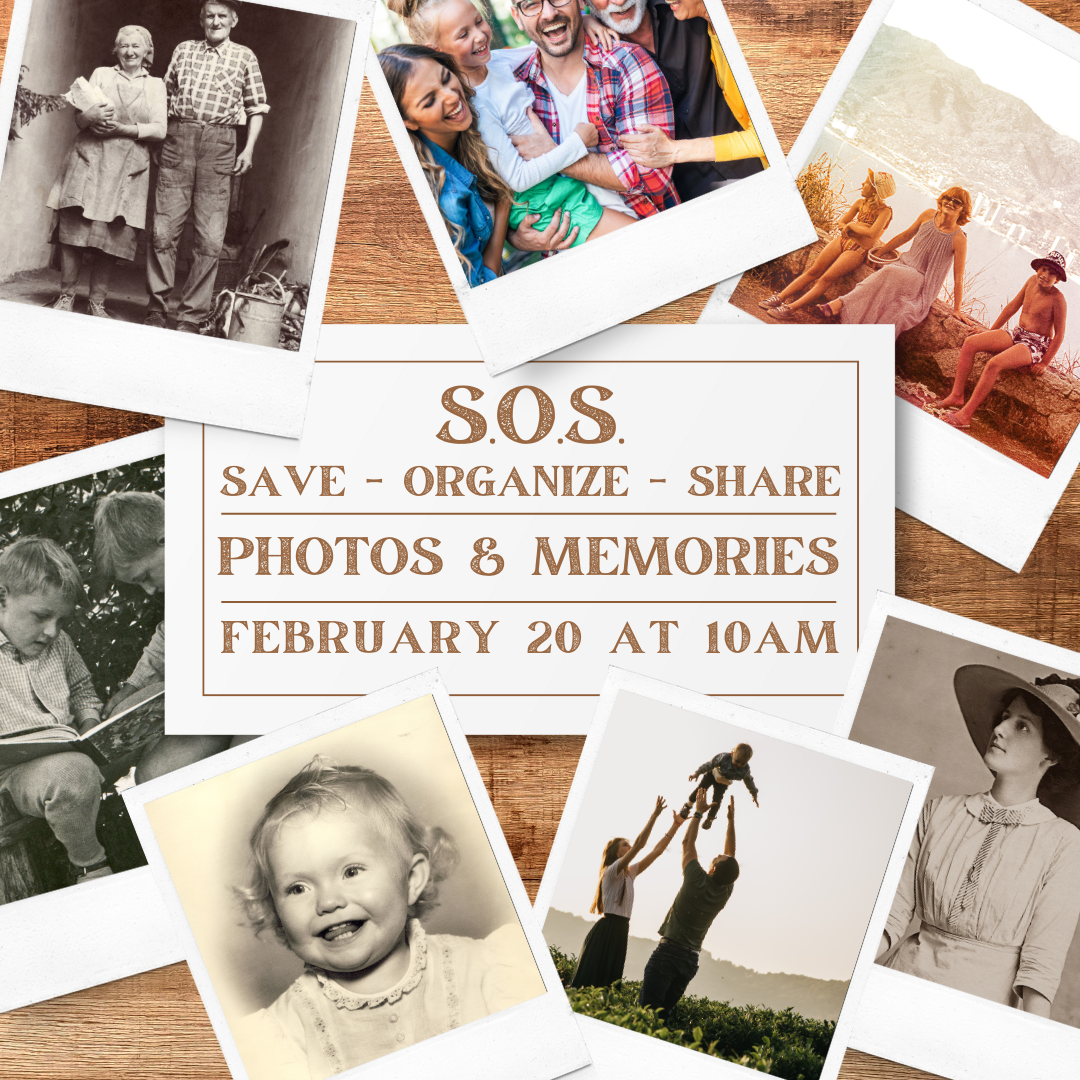 Featured image for SOS: Save Organize Share: Photos and Memories