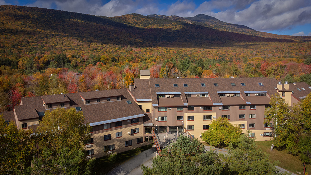 Our lodge in fall