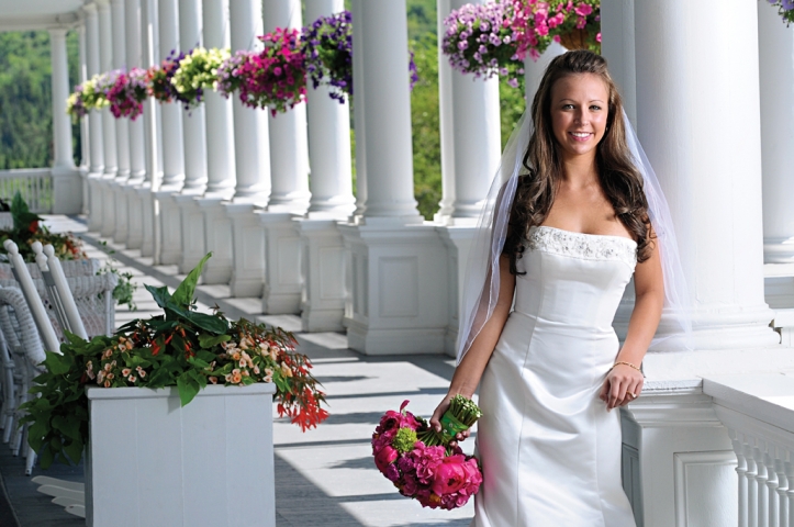 A setting nearly as stunning as our brides!