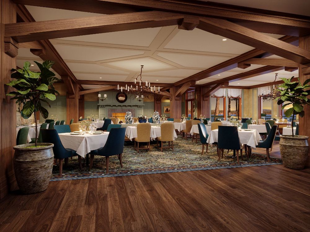 The Lake Estate on Winnisqaum The Dining Room