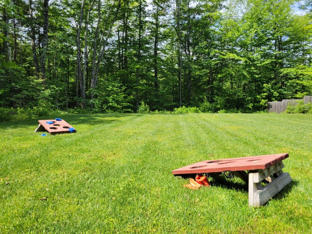 athletic field