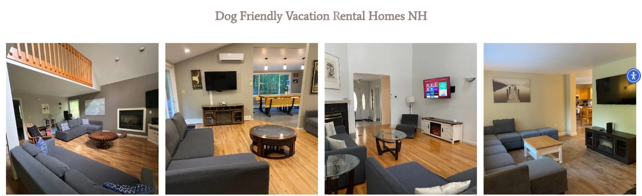 Dog friendly vacation rentals
