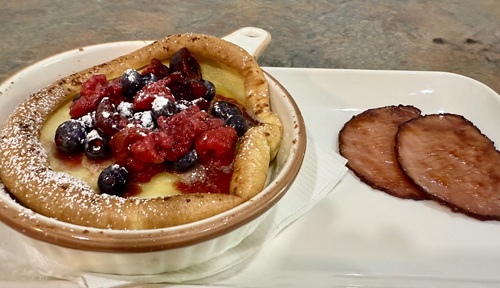 Homemade hot breakfast served. Special diets can be accommodated.