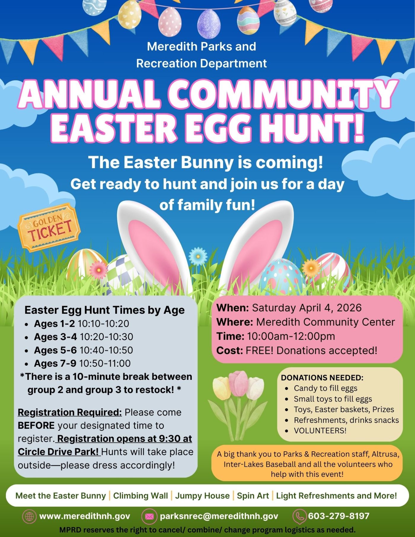 Featured image for Meredith Parks and Recreation