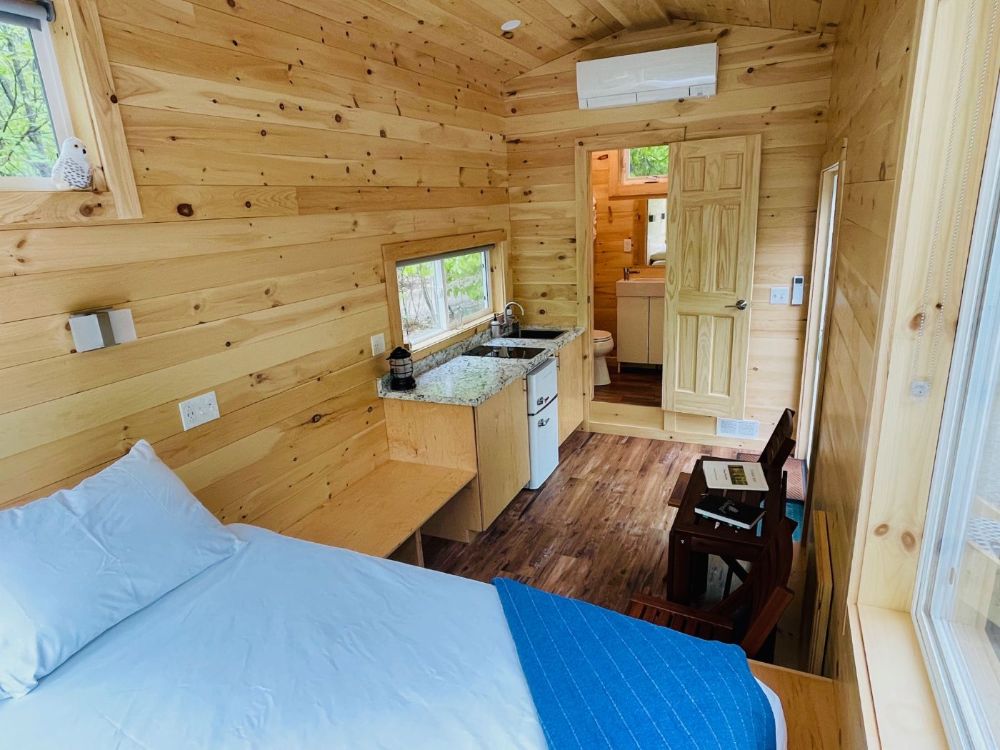 Interior of cabin