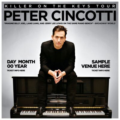 Additional image for Peter Cincotti "Killer on the Keys" Show