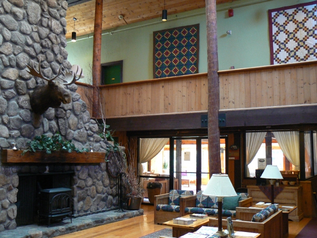 Snowy Owl Inn and Resort lobby